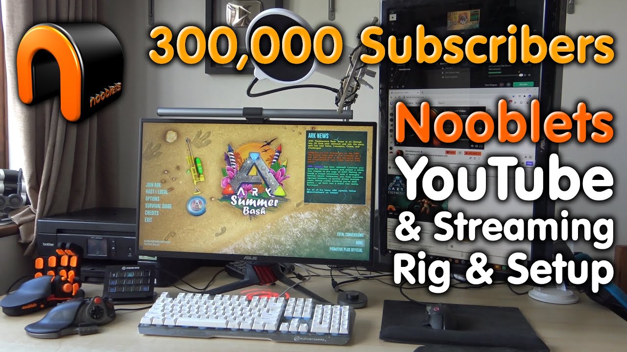 NOOBLETS: 300 000 подписчиков! Спасибо! Настройка системы и YouTube!