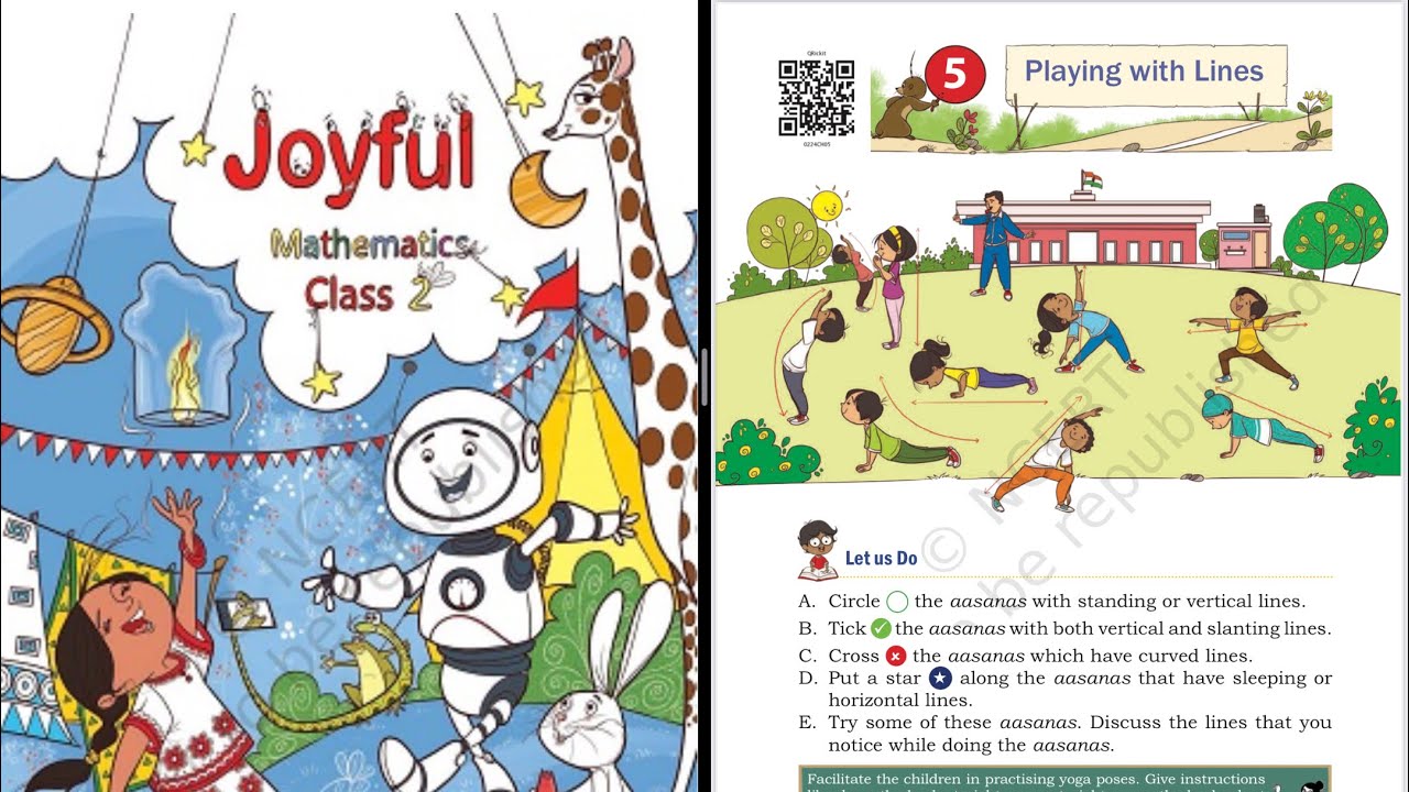 Playing with Lines CLASS-2 NEW NCERT Chapter-5 JOYFUL ​⁠@ncertvideo