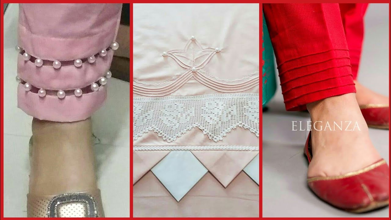 Top Trending 2019 Trousers and Shalwar bottom Designs