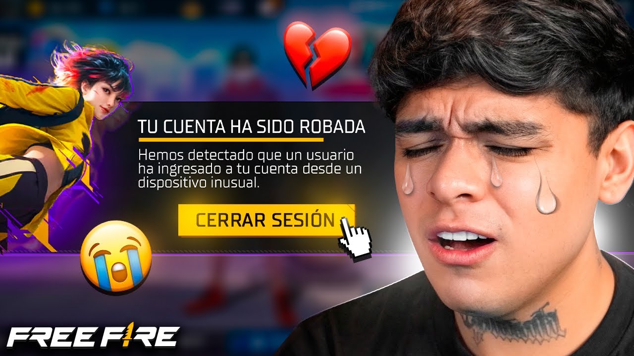 ME ROBARON mi CUENTA DE FREE FIRE y la PERDÍ PARA SIEMPRE!! 