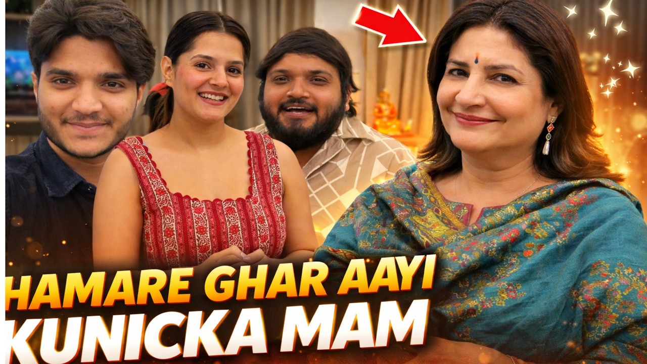 Hamare Ghar Aayi Kunicka Mam | the mridul | the mridul vlogs | Kunicka Sadanand