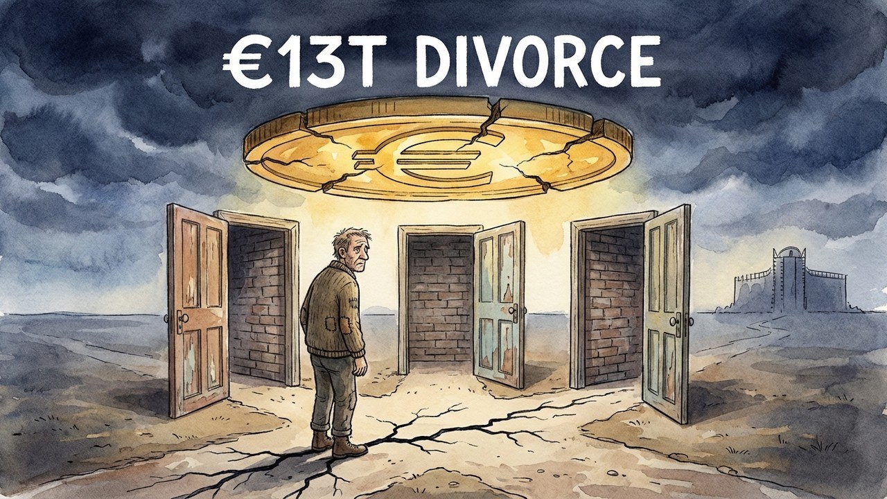 Why the European Union Is Already Dead (The &euro;13 Trillion Divorce)