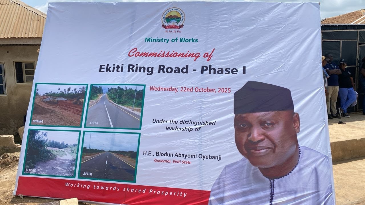 Live: Commissioning Of Ekiti Ring Road Phase 1