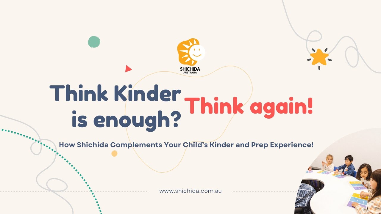 Think Kinder is Enough? Think Again! How Shichida Complements Your Child's Education