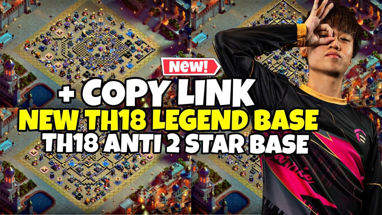 March 2026 New Updated Best Th18 Legend League Base Link | Th18 Anti 2 Star Legend Base
