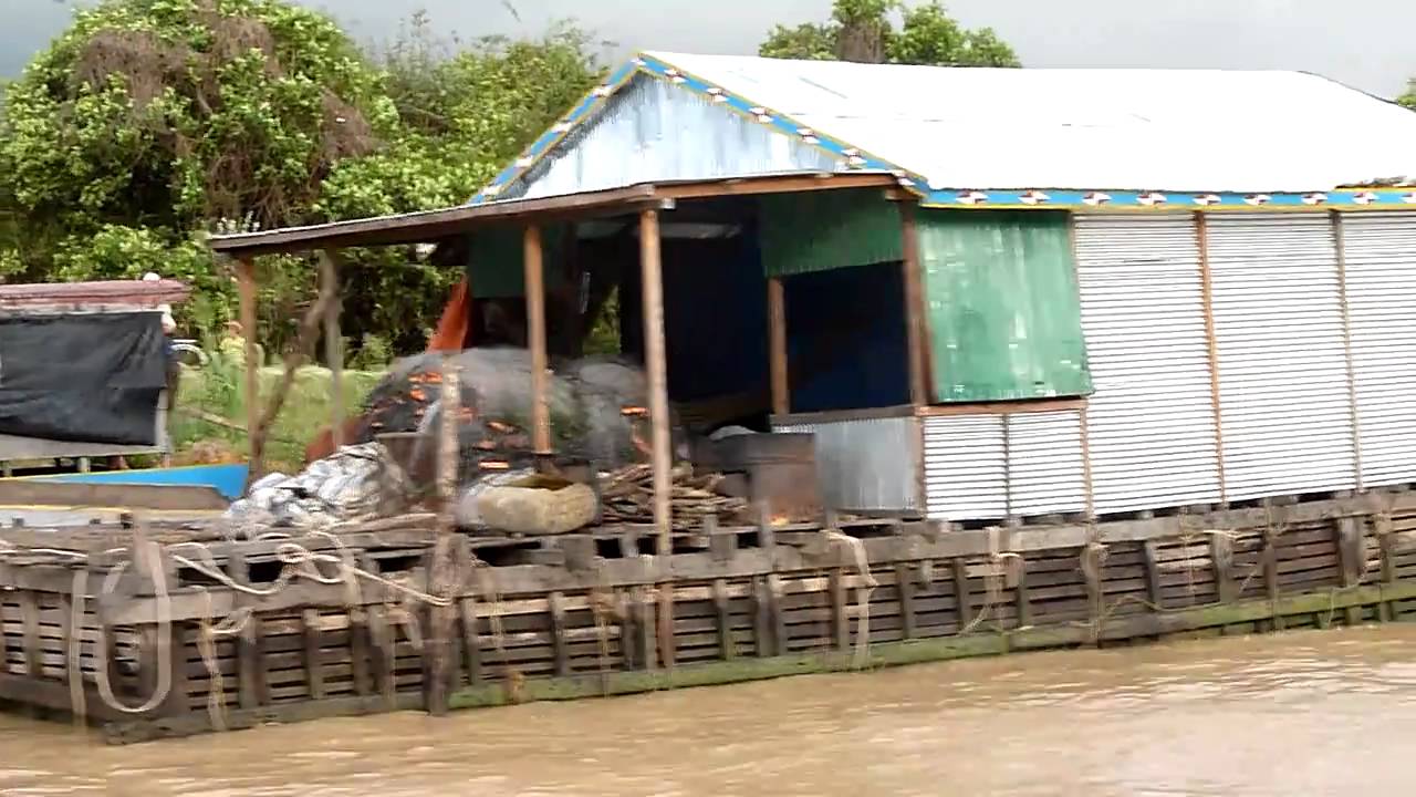 Cambodia - River trip to Tonle Sap Lake - Pt 2a