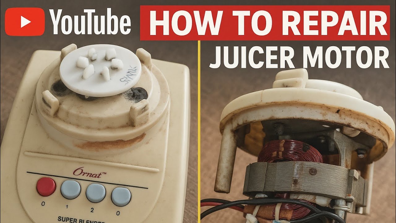 How to repairing juice machine national panasonic جو سر مشین کو ریپیرنگ کرنے کا طریقہ نیشنل پیناسونک