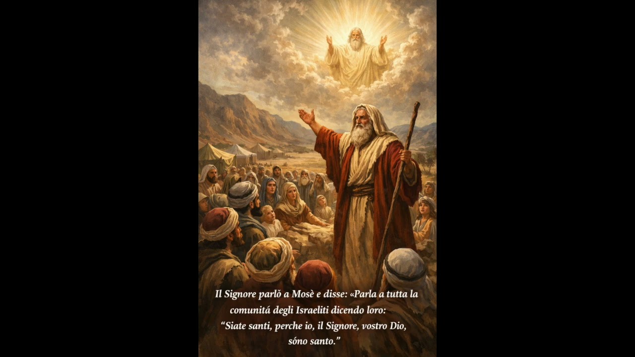 Siate santi come il Signore è santo
