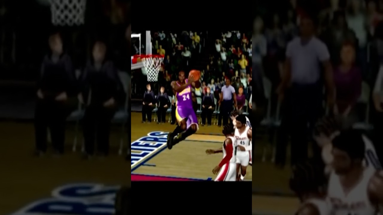They made layup animations this good in 2K8? #nba2k #kobebryant