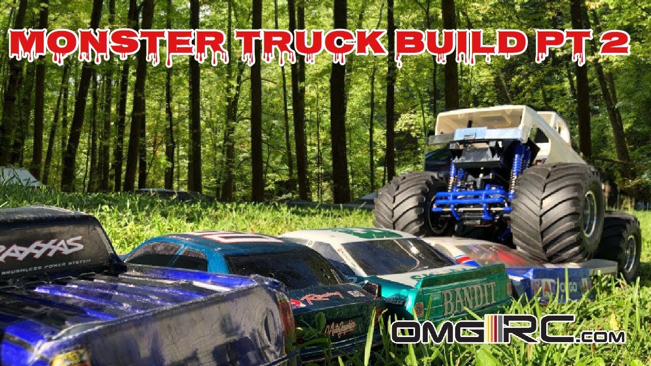 Build Series #2 Tamiya Super Clod Buster 4wd Monster Truck Kit OMGRC