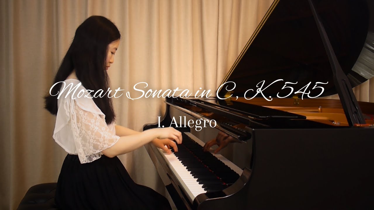 Mozart - Sonata in C, K. 545 1st movement | Cathleen Kwok