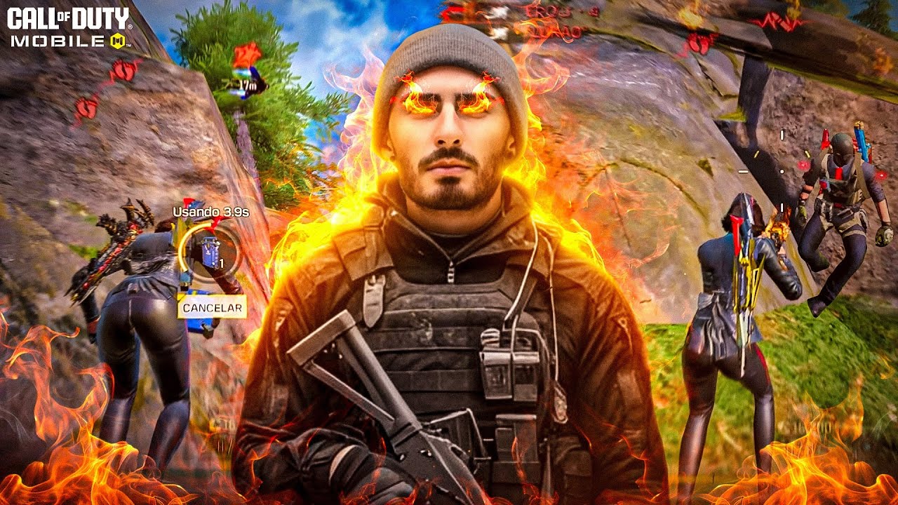 ESSE TIME ME DEU MUITO TRABALHO NESSA PARTIDA INSANA - COD: MOBILE BATTLE ROYALE