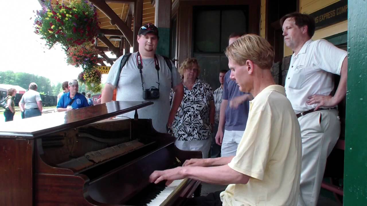 Frederick Hodges 1| TEMPTATION RAG |Central PA Ragtime Festival @ EBT June 18 2011|Street Piano