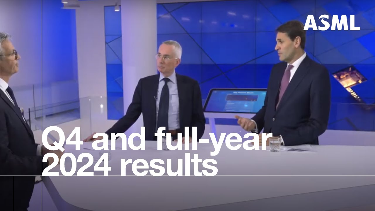 Q4 2024 and full-year financial results: interview with Christophe Fouquet and Roger Dassen | ASML