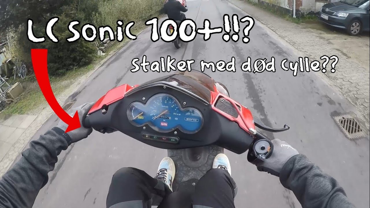 Gal sonic på tur! - Forbremse sætter sig!!!