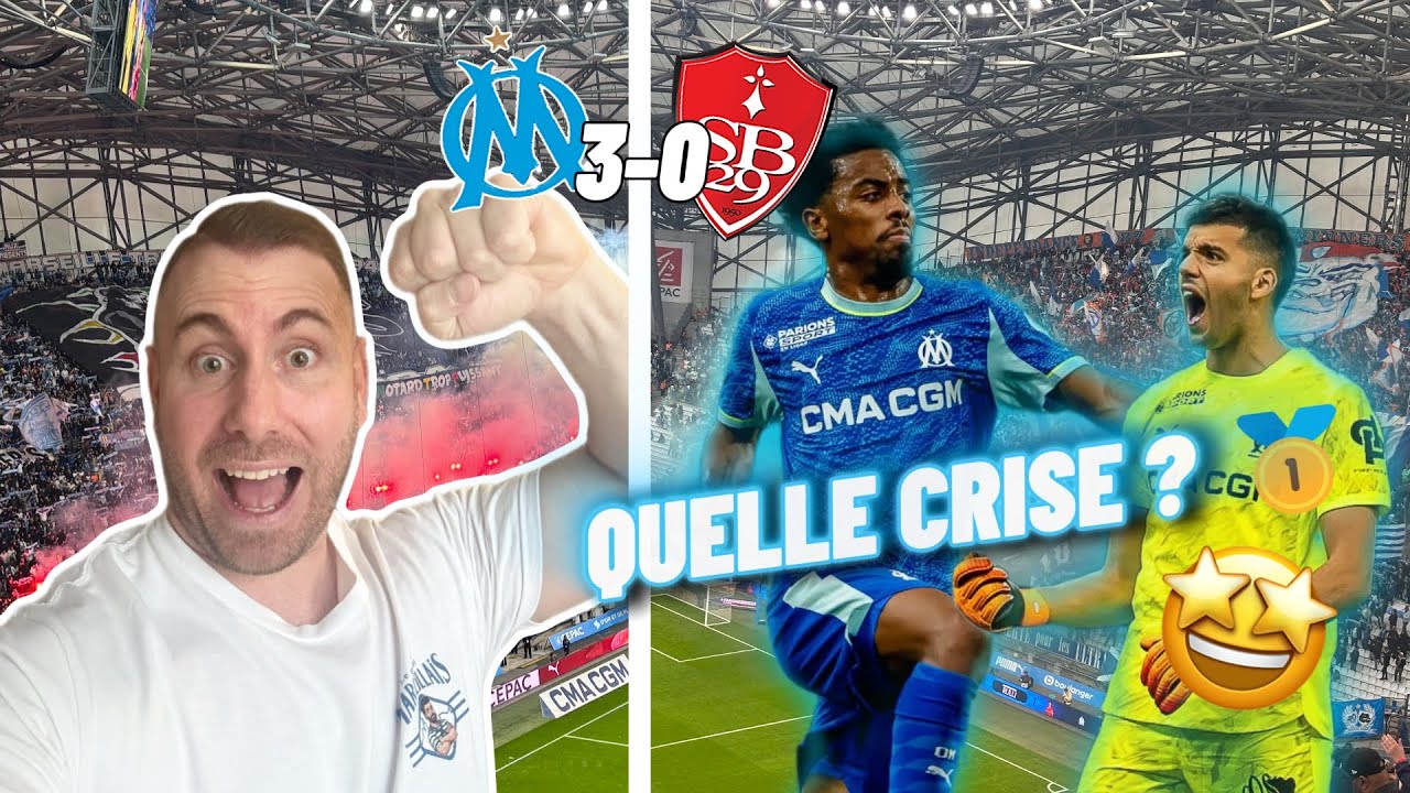 OM 3-0 BREST : MARSEILLE JOUE LE TITRE ? 😍
