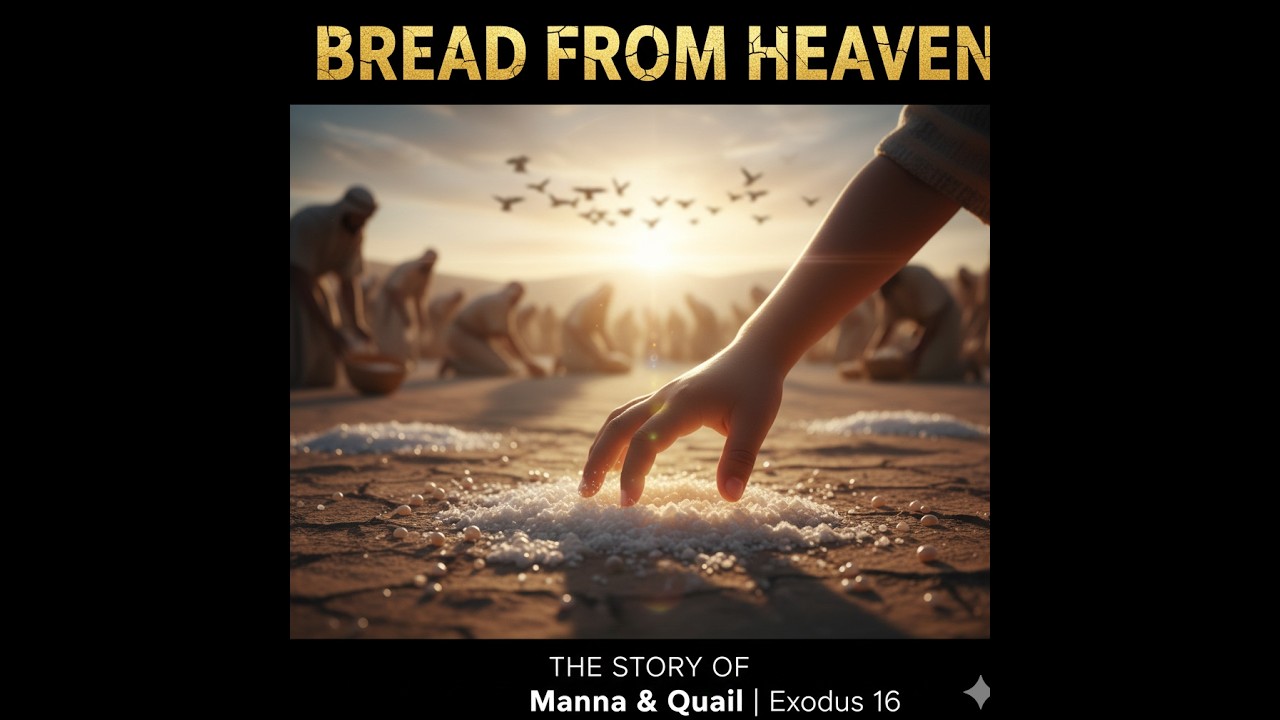 The Story of Manna and Quails in the Wilderness: Bread from Heaven: The Miracle of Manna | Exodus 16