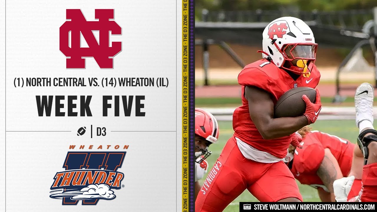 #1 North Central vs. #14 Wheaton (IL) Highlights | D3 College Football 2025