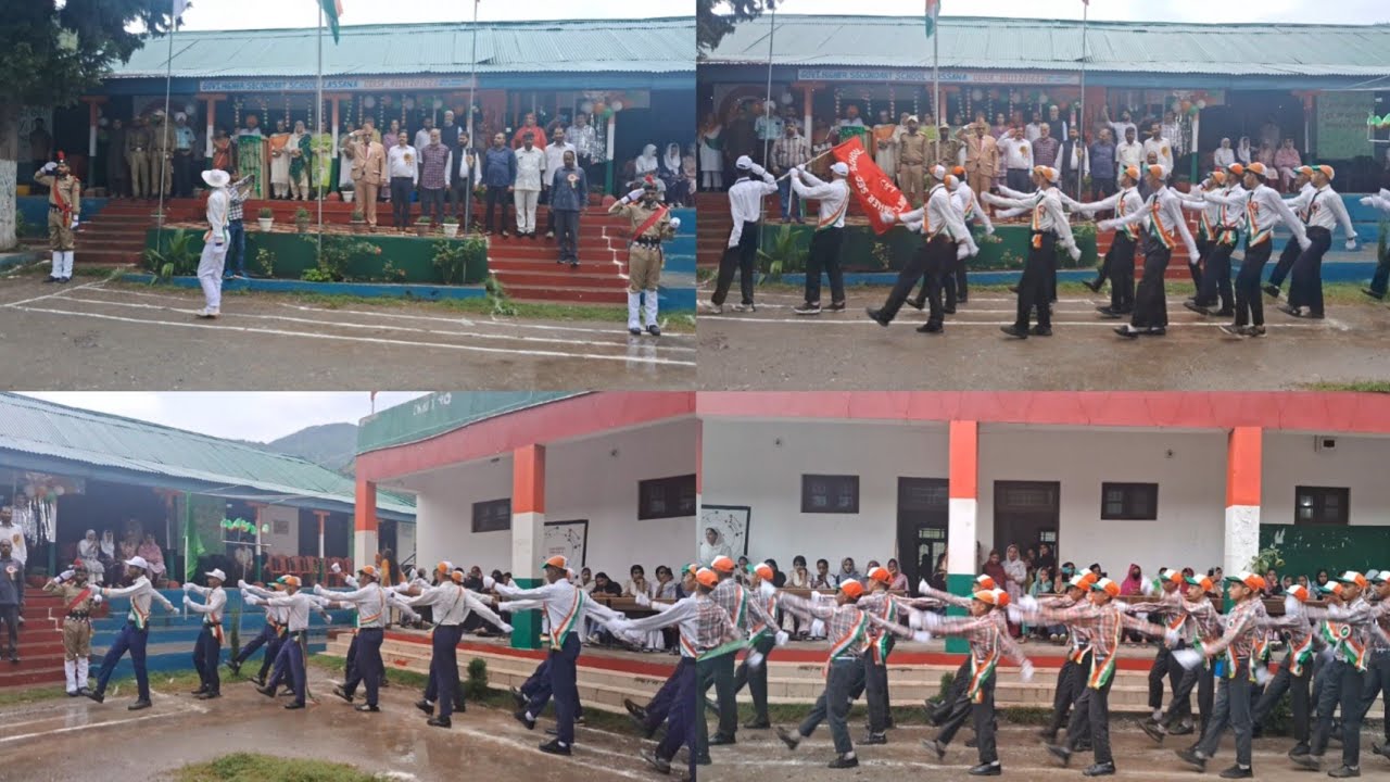 Independence day celebrate at Government  Higher sec school Lassana