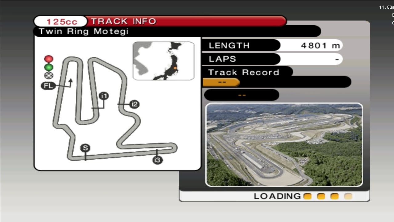 Game MotoGP 08 track info win ring Motegi motor Moto3 atau 125CC