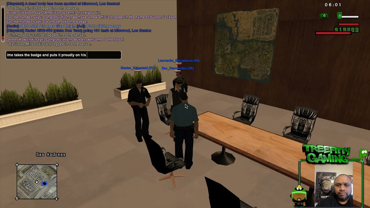 Buster Action Jackson gets his badge & other highlights SAMP Valrise RP 4/17/2021