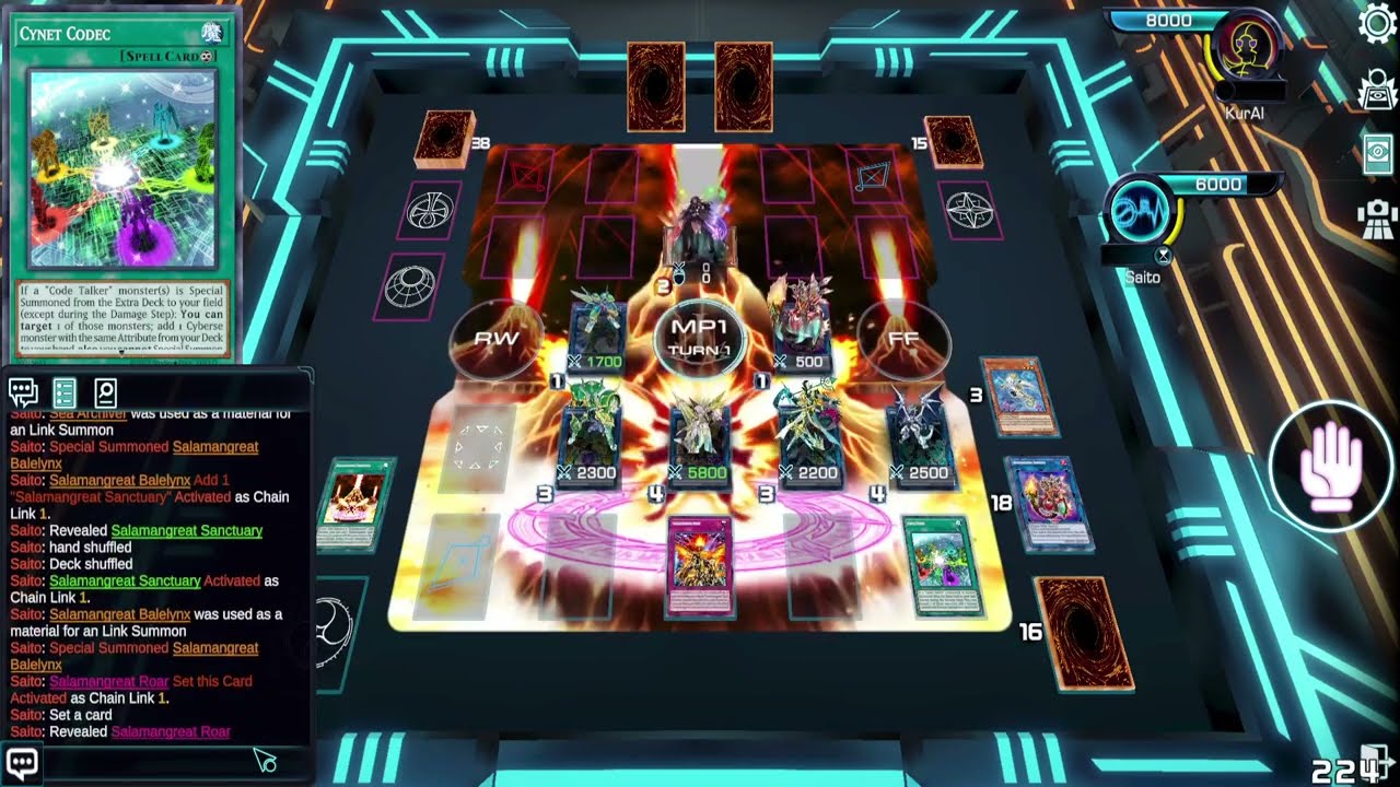 Code Talker Combo post-Heatsoul: Iblee lock + Extra Link + 2 omni-negates