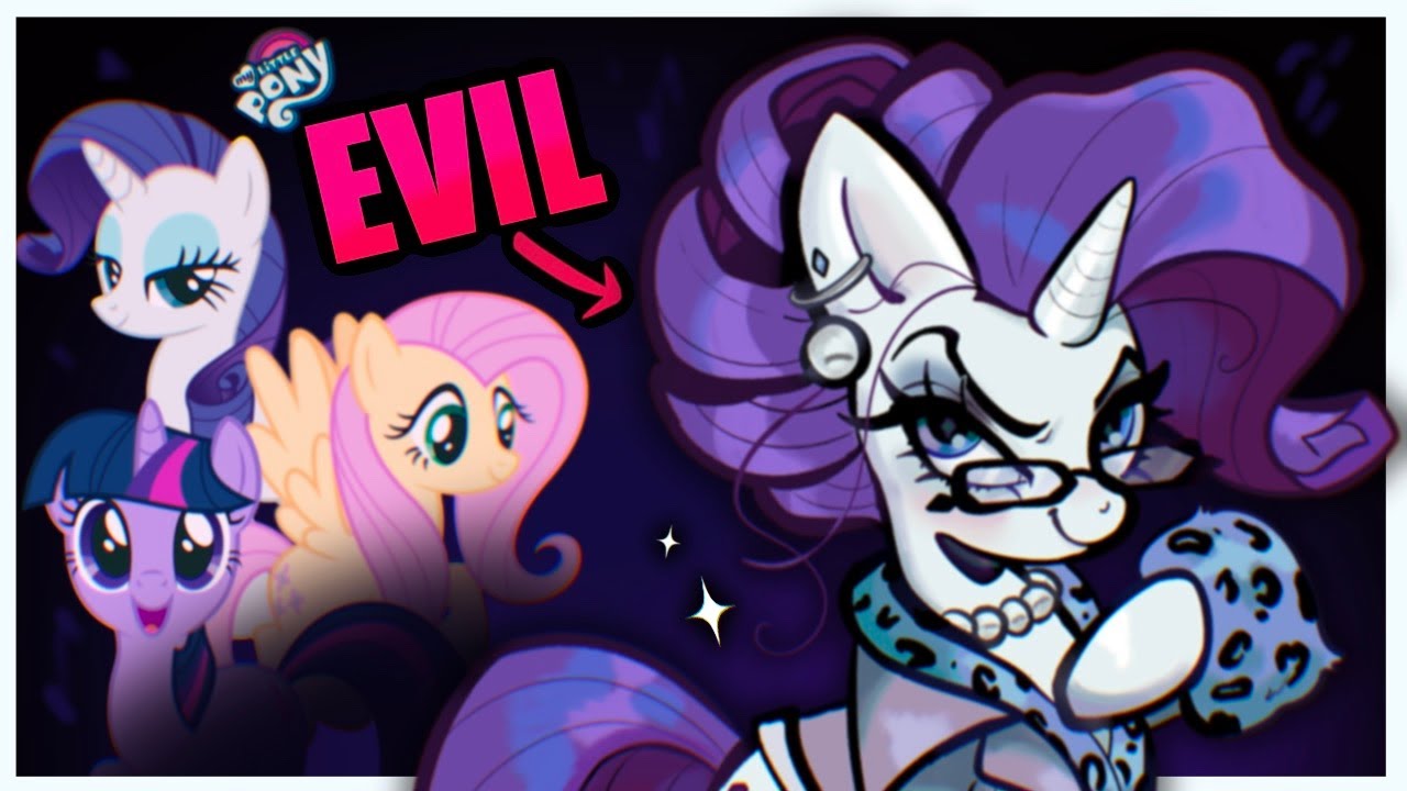 Redesigning My Little Pony characters into Villains!