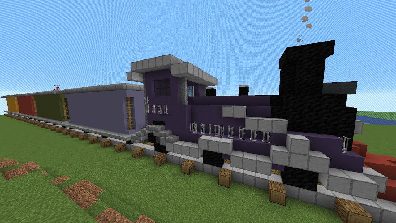 I Gave 100 Minecraft Players One Carriage Each On A Train to Build Anything