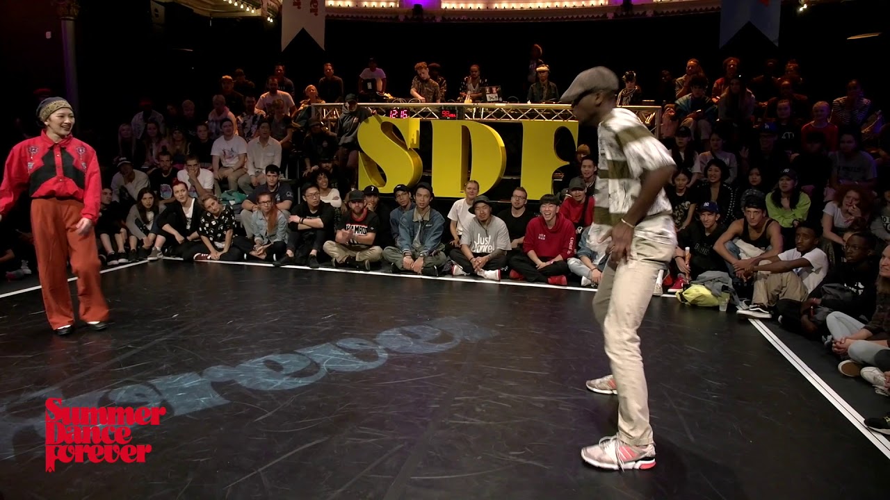 CandyMan vs Hana 1ST ROUND BATTLES Locking Forever - Summer Dance Forever 2017
