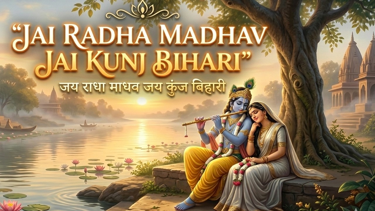 Jai Radha Madhav Jai Kunj Bihari | Hare Krishna Kirtan | Radha Krishna Bhajan