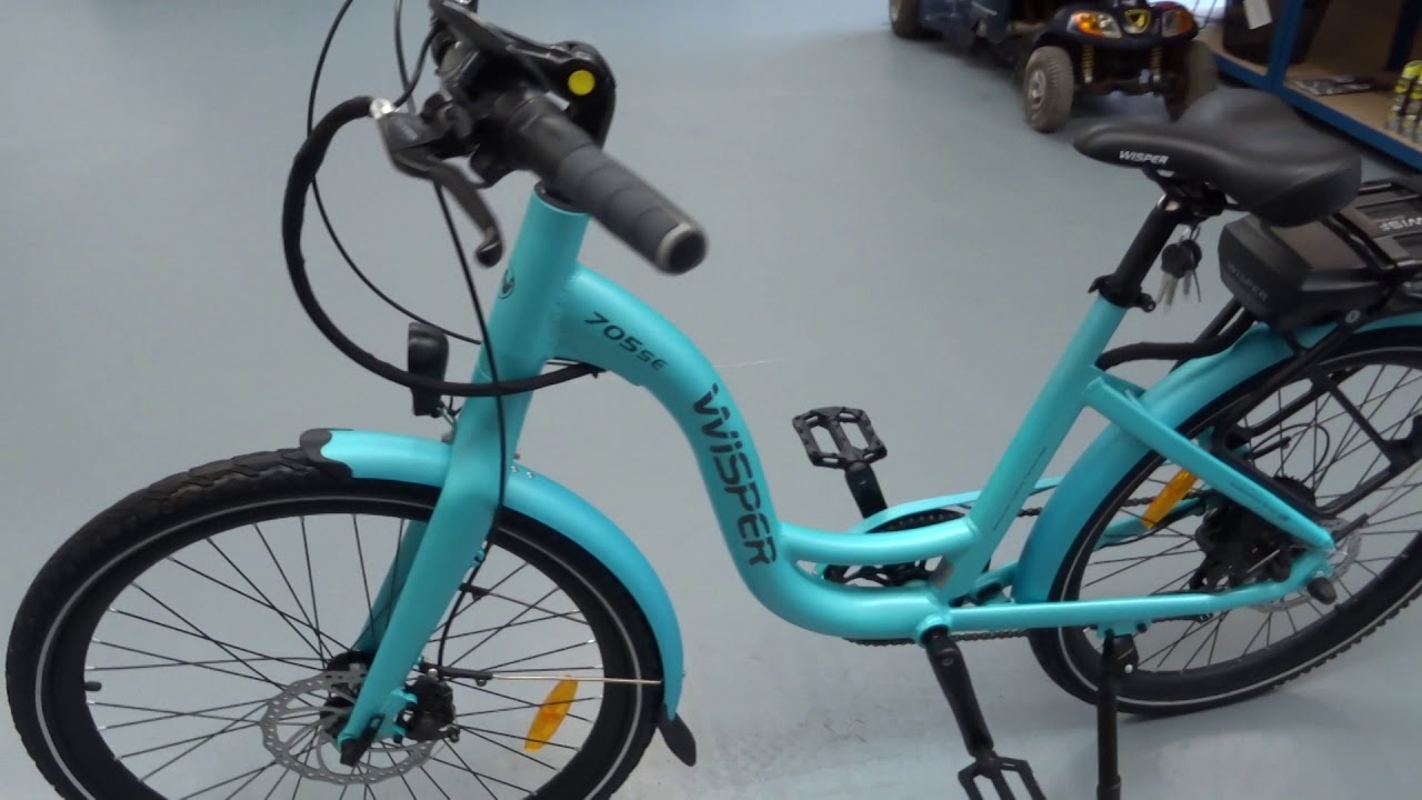 Wisper 705SE Blue Walkaround Powerbikes