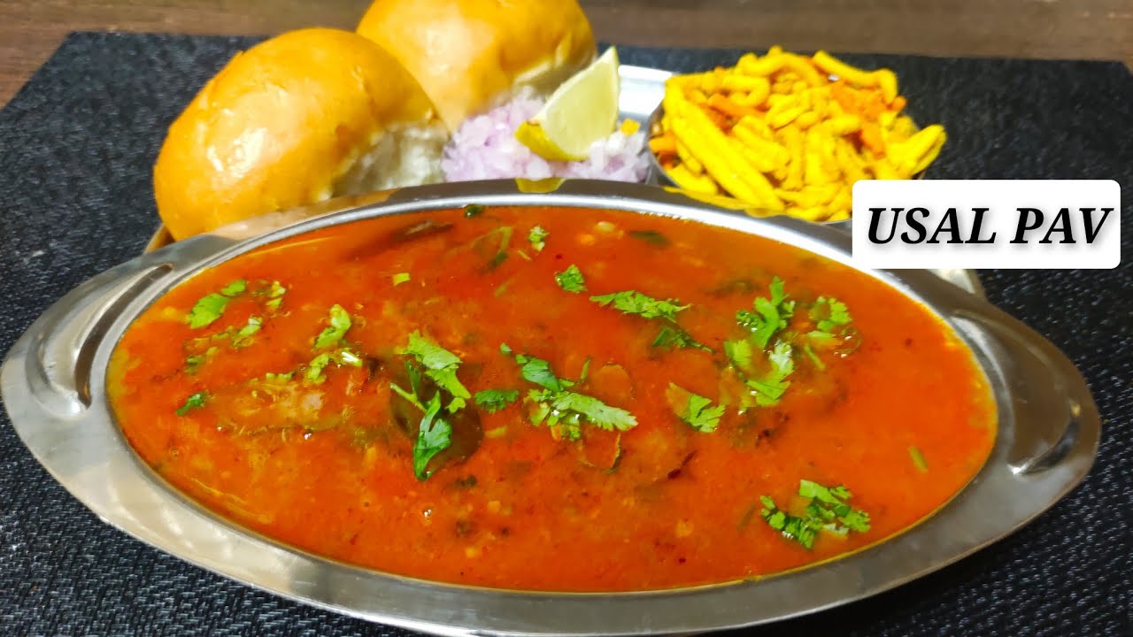 Usal Pav Recipe ll Traditional Maharashtrian Usal Pav