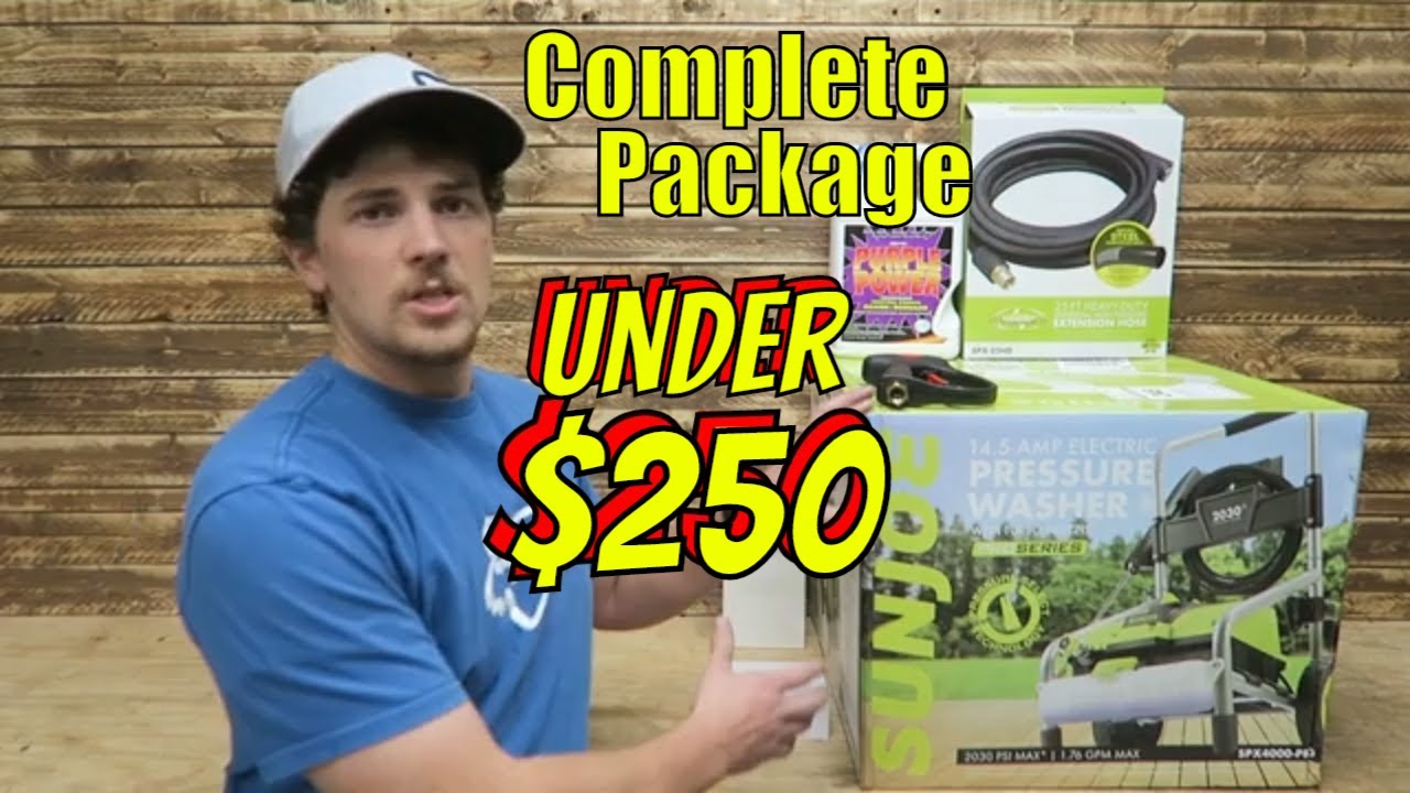 Complete Kit Under $250 - Ultimate Budget Pressure Washer Build Series (Pt.1)