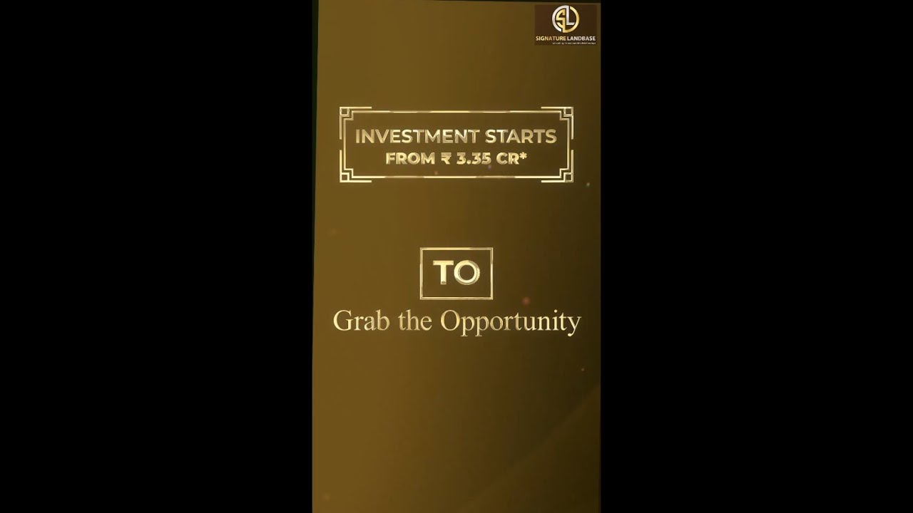 Book Now! | ELAN  Sector-106  #ElanGroup | Near Dwarka Expressway | Signature Landbase