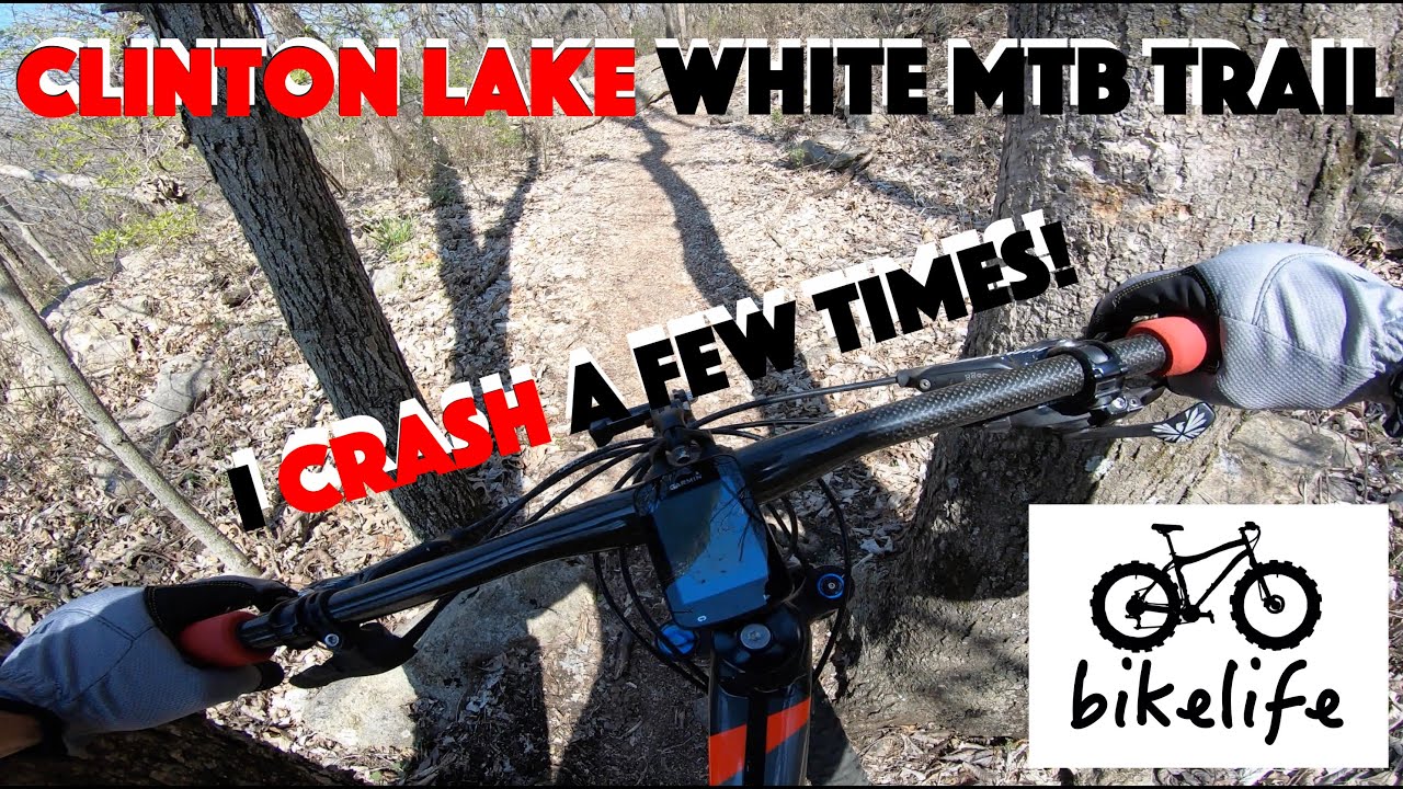 Clinton Lake State Park White Trial - Kansas Technical MTB Trail - Clinton Lake Mountain Biking