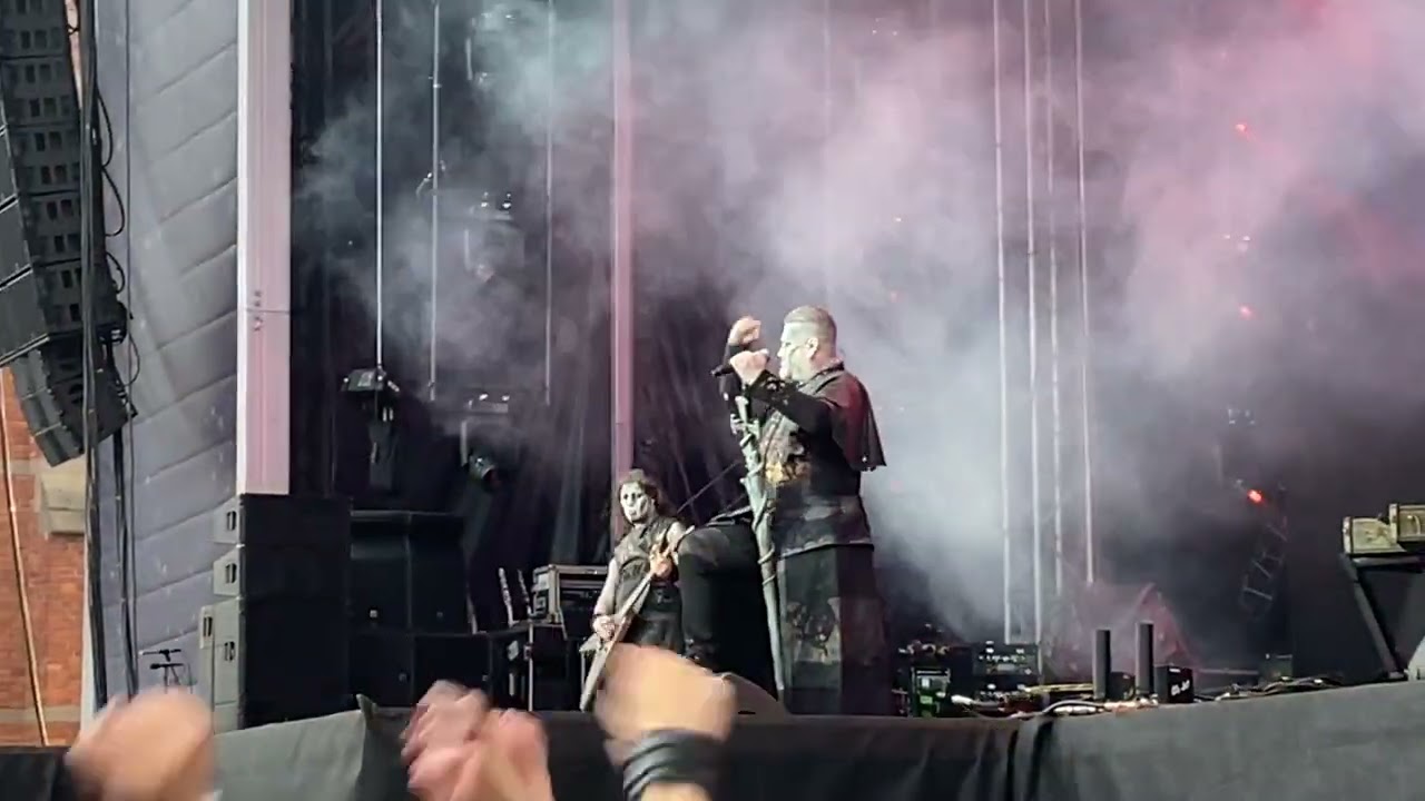 Powerwolf - We drink you’re blood, at Atlas Rock in Gävle Sweden 2022-06-04