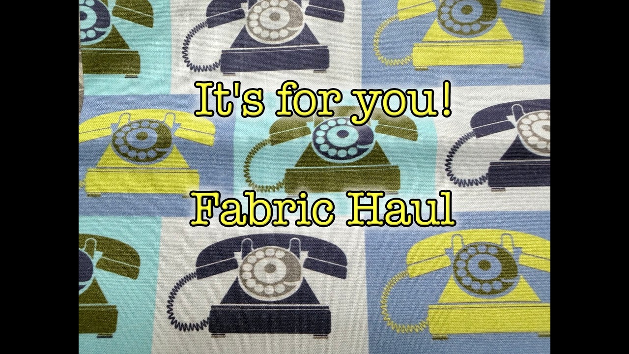 May the One-Fourth Be With You! Fabric Haul (Woo Hoo)