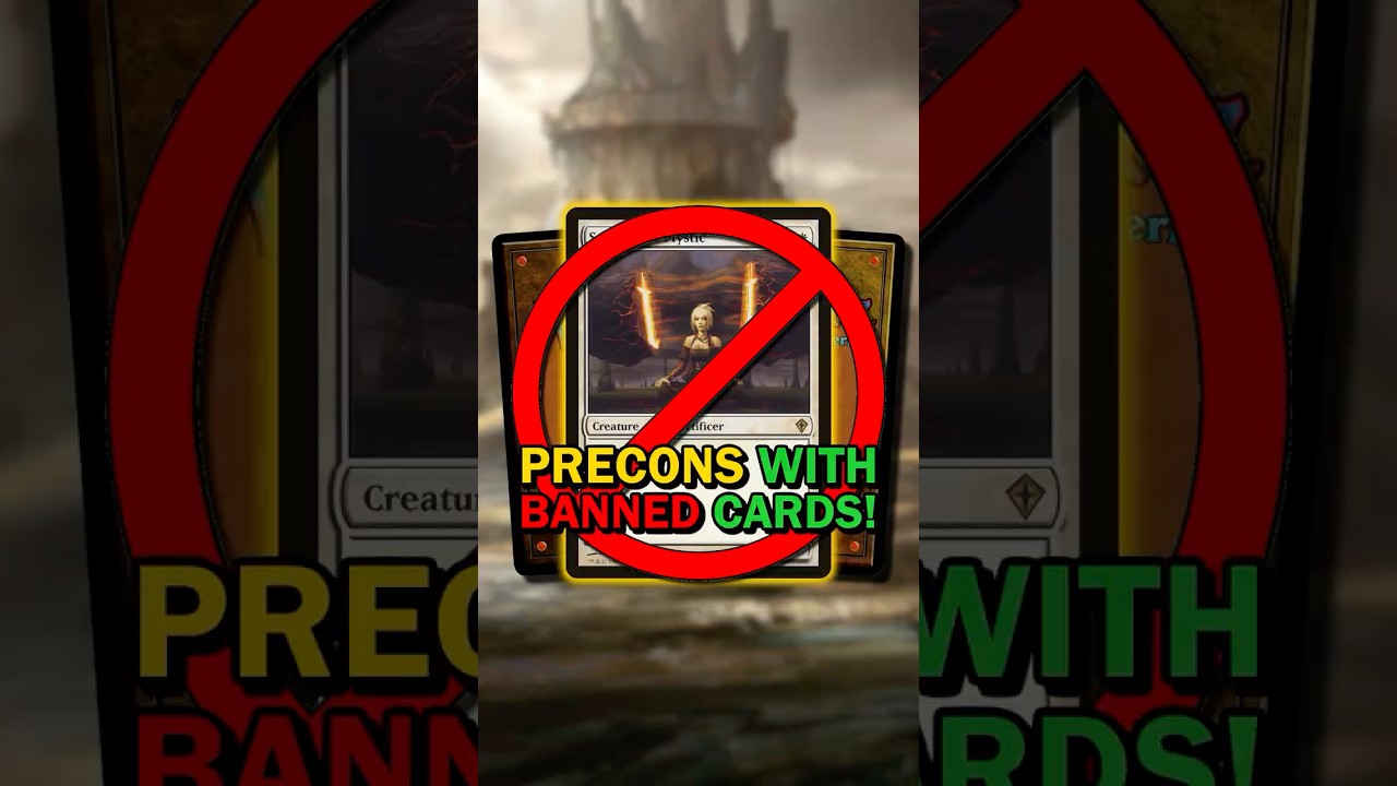3 MTG Precons That Are ILLEGAL Right Out of the Box!