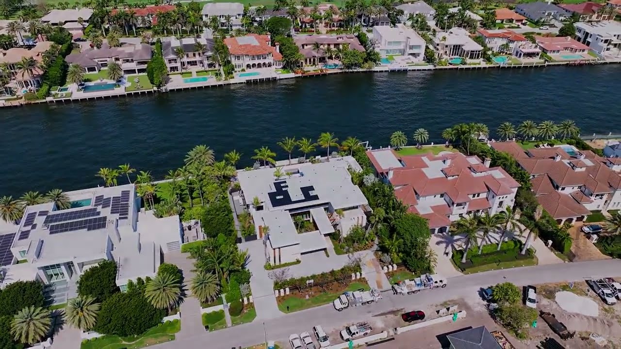 Waterfront Mansion in Boca Raton: Final Stages of New Construction | Paterson Project Management