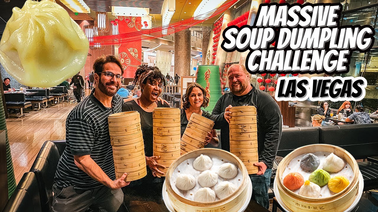 What Happens When You Eat DIN TAI FUNG at Aria in Las Vegas with Crazy Friends! 😳