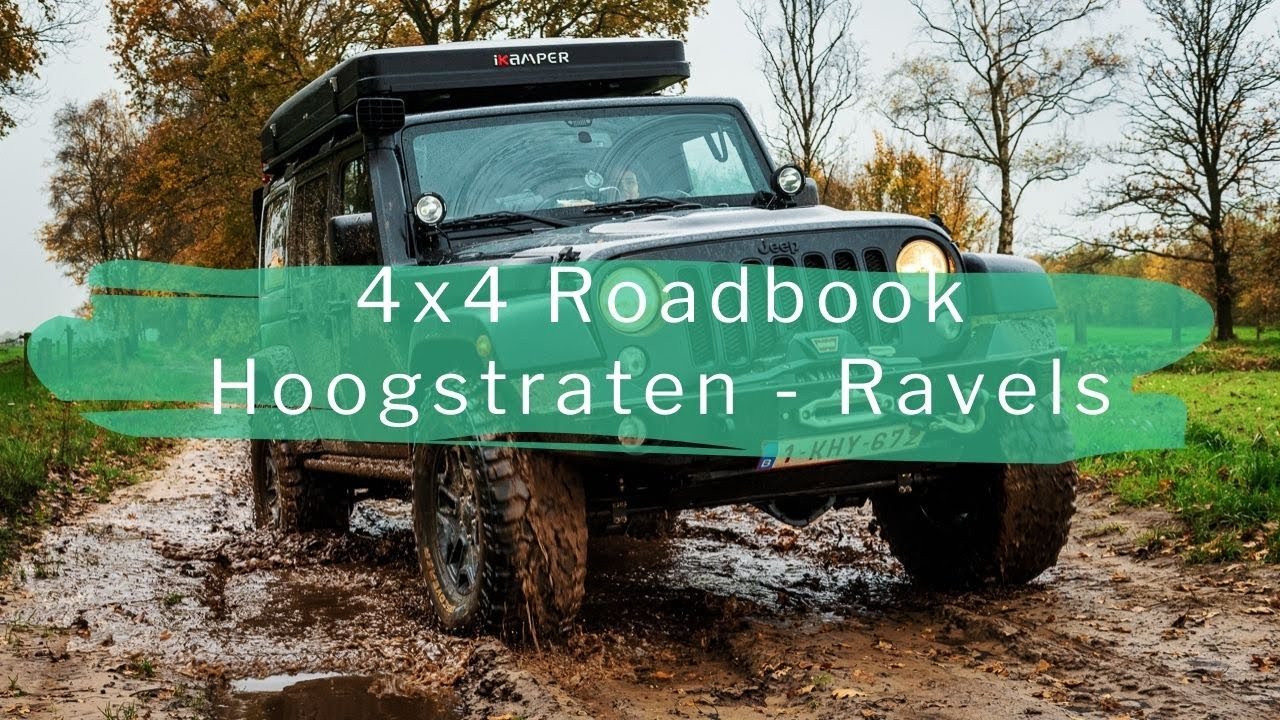 4×4 roadbook: 4x4 rijden tussen Hoogstraten en Ravels