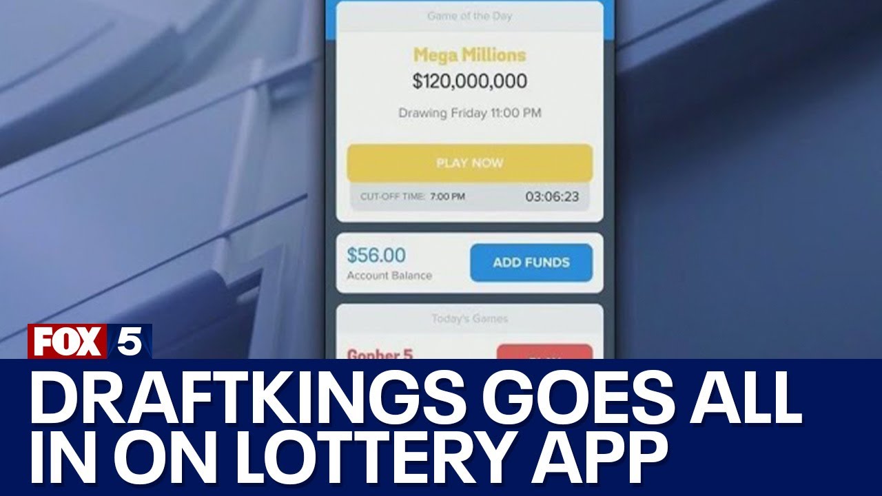 DraftKings goes all in on lottery app