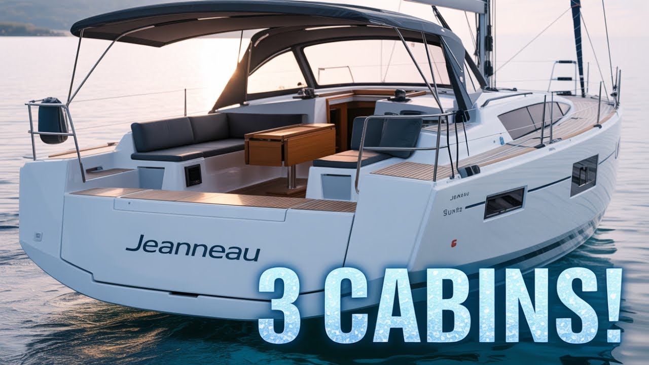 Découvre l’intérieur d’un voilier parfait pour voyager avec 3 cabines !