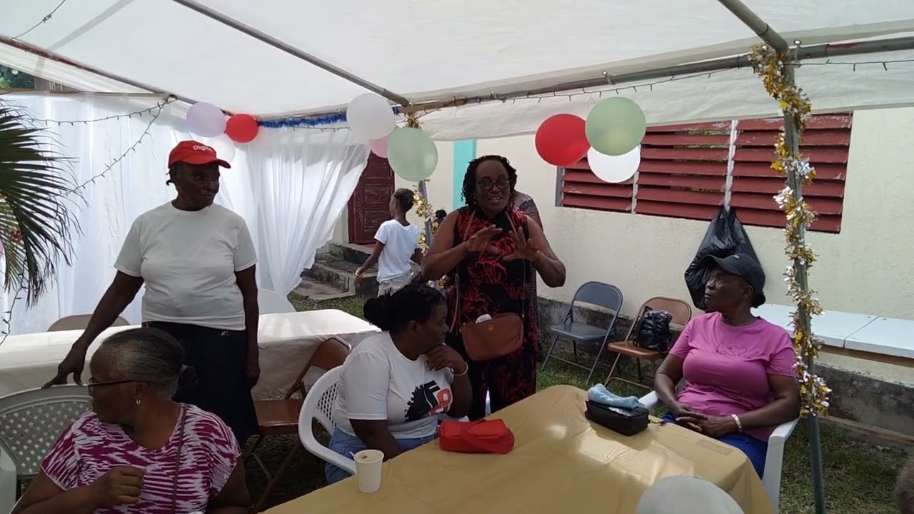 Sunshine Senior Citizens of Islington St.Mary Christmas Dinner Part 1
