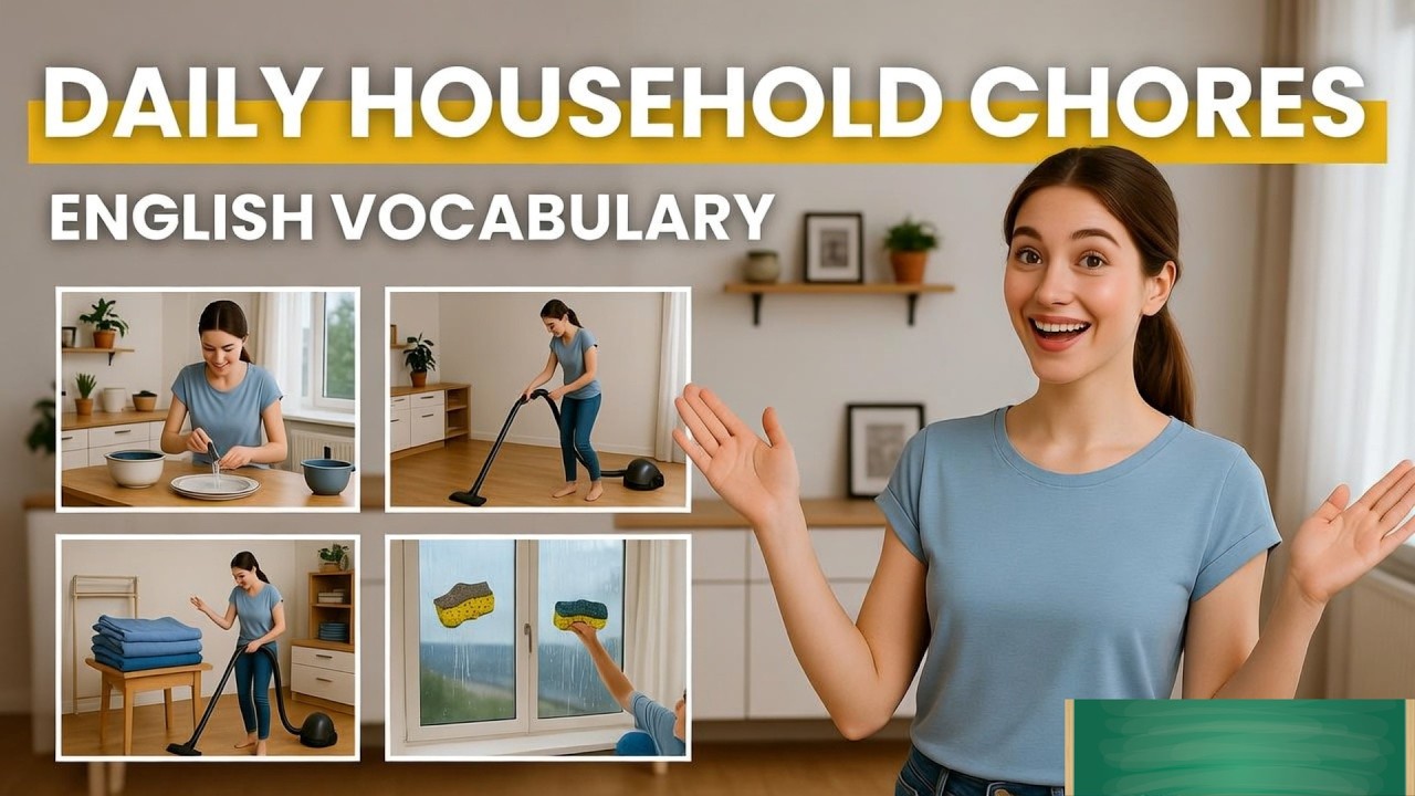60 Daily English Actions जो आपको ज़रूर आने चाहिए | #LearnEnglish, #SpokenEnglish, #EnglishSpeaking