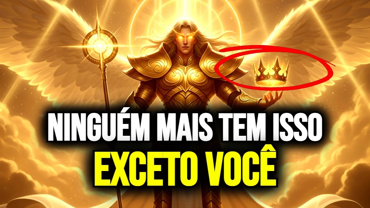 🙏 ESCOLHIDO: VOCÊ POSSUI UMA AUTORIDADE DE NÍVEL CELESTIAL POUCOS SÃO CONSIDERADOS DIGNOS DISSO!