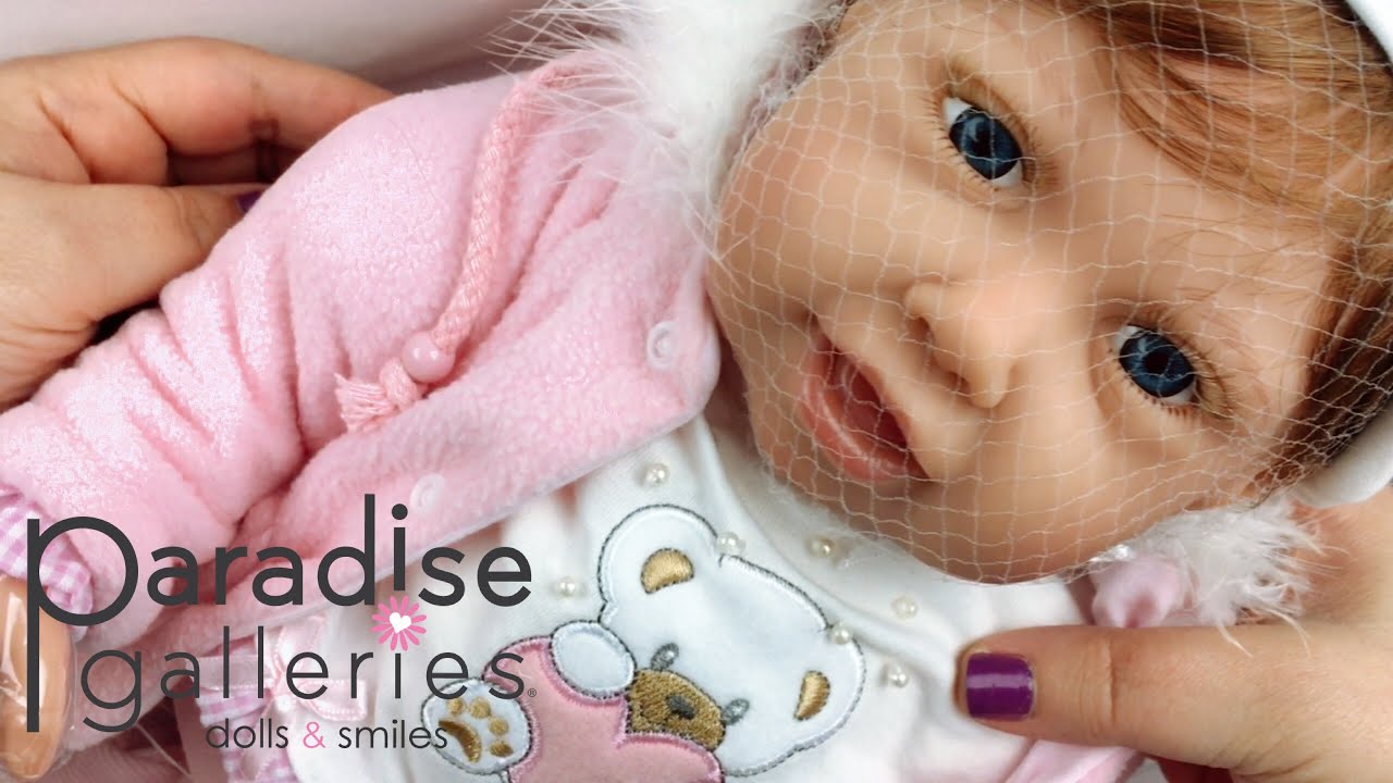 Paradise Galleries Cuddle Bear Bella Doll Unboxing
