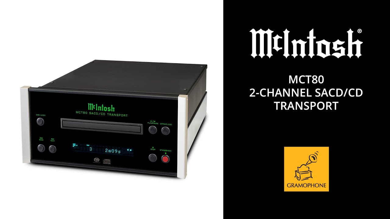 McIntosh MCT80 Transport SACD/CD