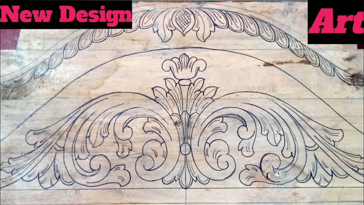 Carving Design//Bed design// Latest Bed Design Art