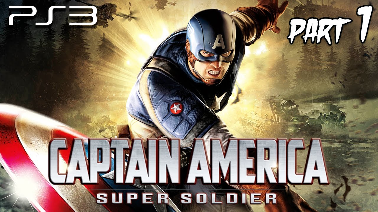 Captain America: Super Soldier (PS3): #1 - Держаться в одиночку вместе | Прохождение (RUS sub)